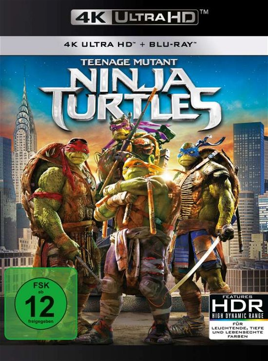 Cover for Will Arnett,megan Fox,william Fichtner · Teenage Mutant Ninja Turtles (4K UHD Blu-ray) (2018)