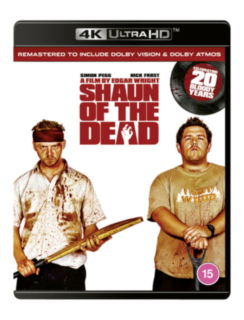 Cover for Shaun of the Dead · Shaun Of The Dead (Blu-Ray) [Remastered edition] (2024)