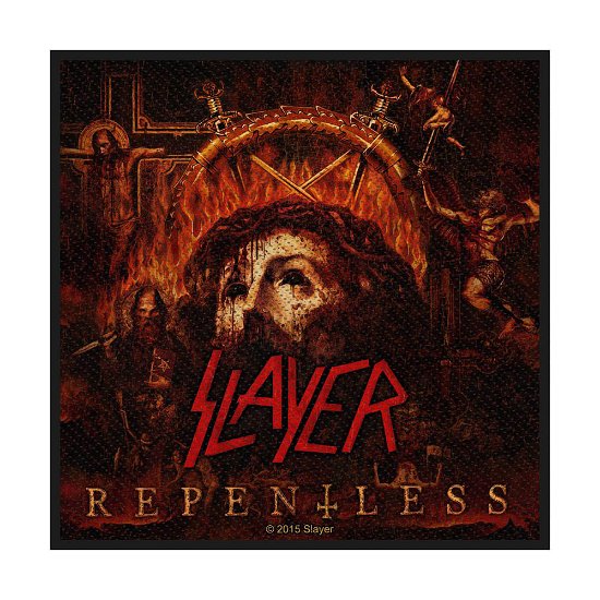 Slayer Standard Woven Patch: Repentless - Slayer - Mercancía - PHD - 5055339777067 - 19 de agosto de 2019
