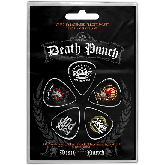 Cover for Five Finger Death Punch · Five Finger Death Punch Plectrum Pack: Logos (MERCH)