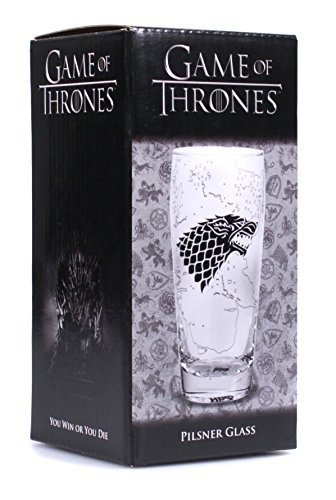 King In The North Pilsner Glass - Game of Thrones - Merchandise - HBO - 5055453460067 - September 1, 2018