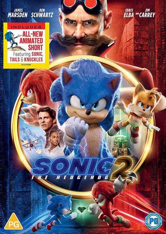 Cover for Sonic the Hedgehog 2 [edizione · Sonic The Hedgehog 2 (DVD) (2022)