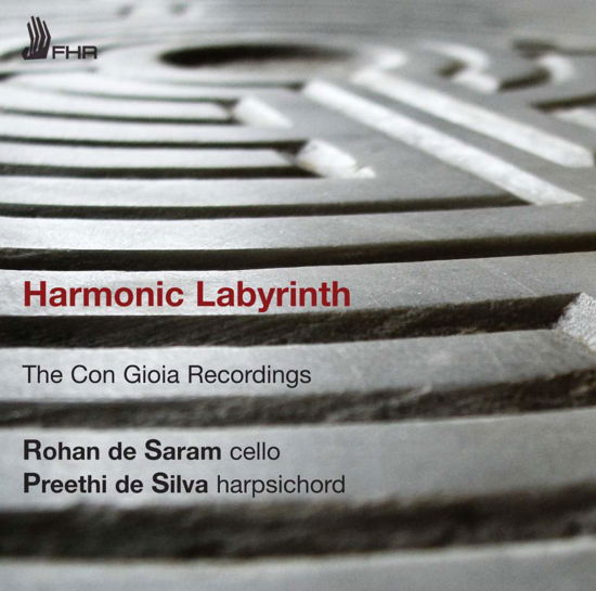 Cover for Rohan De Saram · Harmonic Labyrinth - the Con Gioia Recordings (CD) (2019)