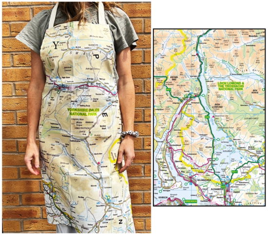 Cover for OS Map Adult Apron - Loch Lomond and The Trossachs National Park (MERCH) (2025)
