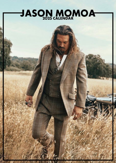 Jason Momoa 2025 Calendar - Jason Momoa - Gadżety - CALENDARS 4 US - 5061013498067 - 