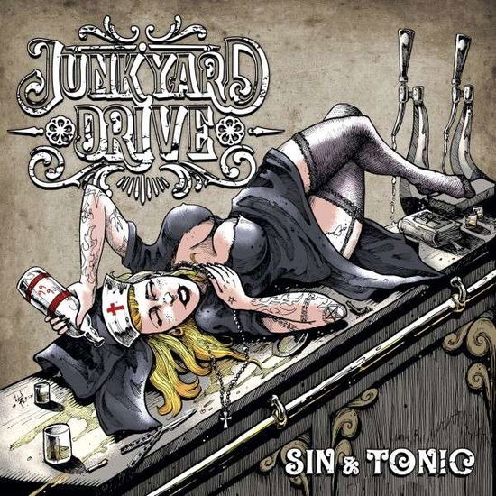 Cover for Junkyard Drive · Sin &amp; Tonic (LP) (2019)