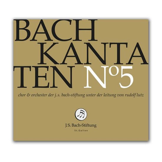 Cover for J.S. Bach-Stiftung / Lutz,Rudolf · Bach Kantaten No°5 (CD) (2014)