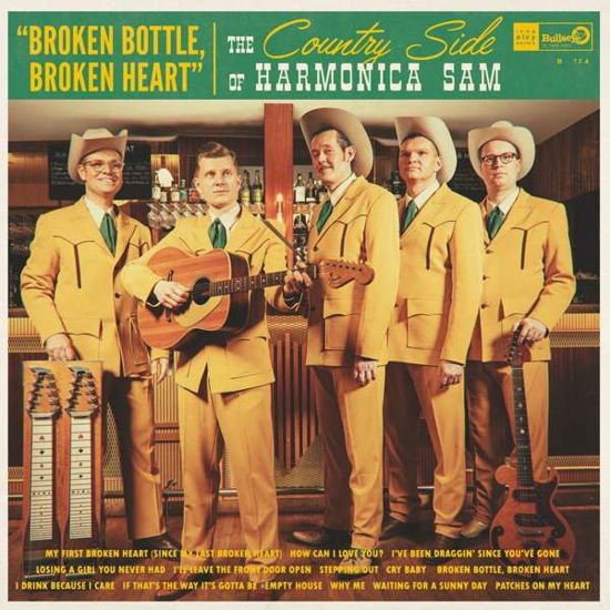 Cover for Country Side Of Harmonica Sam · Broken Bottle, Broken Heart (LP) (2019)