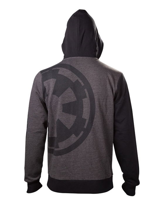 Cover for Star Wars Rogue One · Imperial Emblem Zip (Felpa Con Cappuccio Unisex Tg. M) (T-shirt)