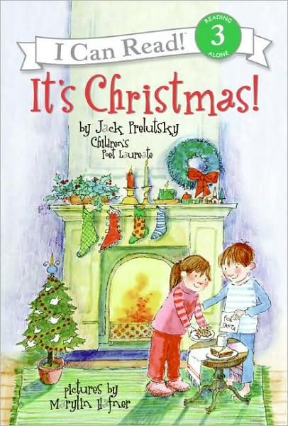 Cover for Jack Prelutsky · It's Christmas!: A Christmas Holiday Book for Kids - I Can Read Level 3 (Hardcover bog) (2008)