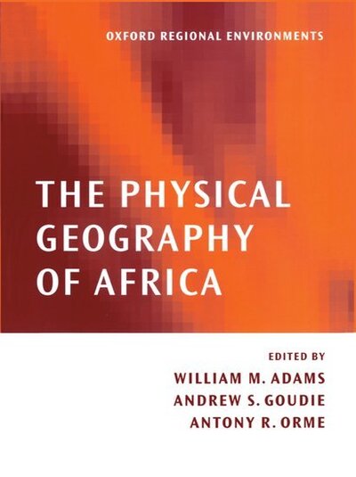 Cover for Adams · The Physical Geography of Africa - Oxford Regional Environments (Paperback Book) (1999)