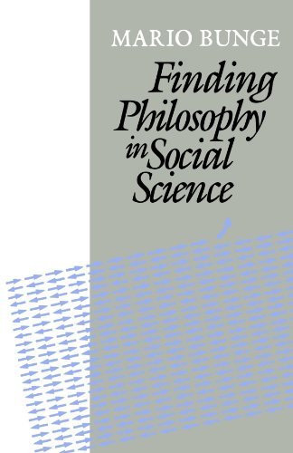 Cover for Mario Bunge · Finding Philosophy in Social Science (Innbunden bok) (1996)