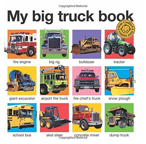 My Big Truck Book - My Big Board Books - Roger Priddy - Kirjat - St. Martin's Publishing Group - 9780312511067 - tiistai 10. toukokuuta 2011