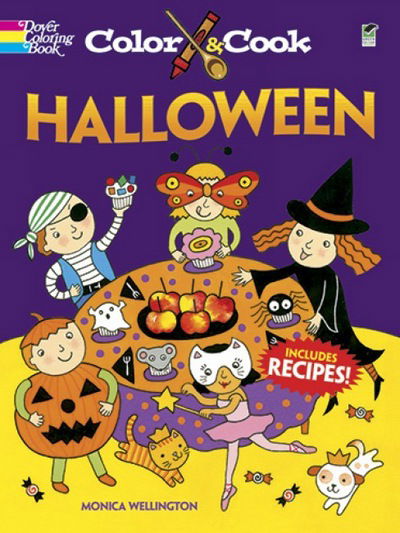 Cover for Monica Wellington · Color &amp; Cook Halloween - Dover Coloring Books (Paperback Book) (2011)