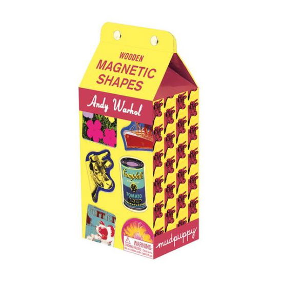 Andy Warhol Wooden Magnetic Shapes - Galison - Kirjat - Galison - 9780735338067 - tiistai 23. heinäkuuta 2013