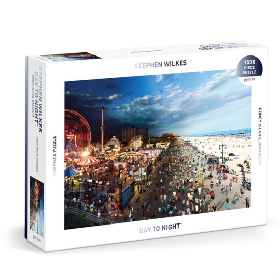 Cover for Galison · Stephen Wilkes Day To Night™ Coney Island 1500 Piece Puzzle (SPEL) (2025)