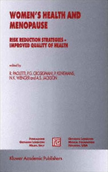 Cover for Rodolfo Paoletti · Women's Health and Menopause: Risk Reduction Strategies - Improved Quality of Health - Medical Science Symposia Series (Inbunden Bok) [1999 edition] (1999)