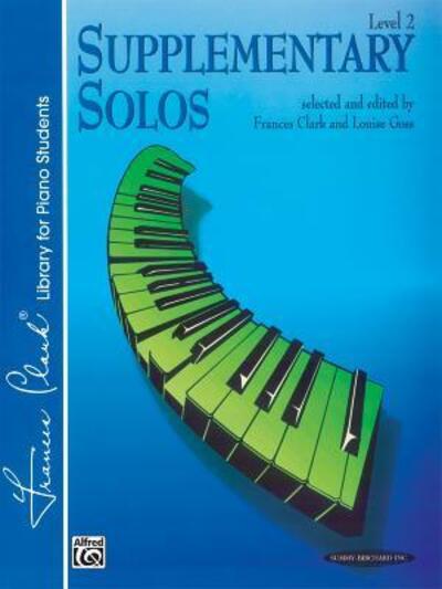 Cover for Alfred Publishing · Supplementary Solos Level 2 (Paperback Book) (1995)