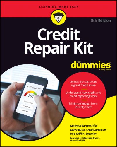 Cover for Melyssa Barrett · Credit Repair Kit For Dummies (Paperback Book) (2021)