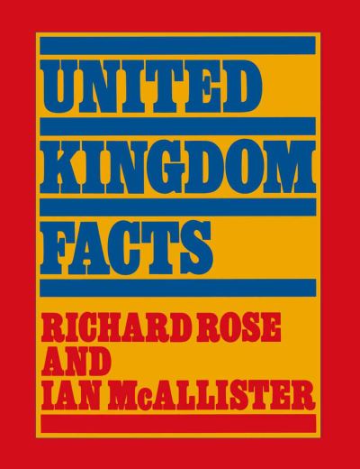 Cover for Ian McAllister · United Kingdom Facts - Palgrave Historical and Political Facts (Paperback Book) [1st ed. 1982 edition] (1982)