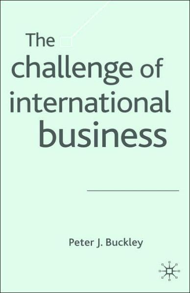 Cover for P. Buckley · The Challenge of International Business (Hardcover Book) [2004 edition] (2004)