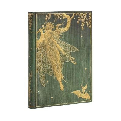 Olive Fairy Midi Unlined Hardcover Journal (Elastic Band Closure) - Paperblanks - Kirjat - Paperblanks Ltd. - 9781439765067 - tiistai 15. elokuuta 2023
