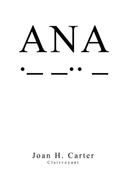 Cover for Joan H Carter · Ana (Paperback Book) (2011)
