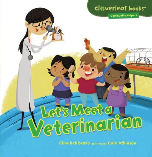 Cover for Gina Bellisario · Let's Meet a Veterinarian (Cloverleaf Books - Community Helpers) (Paperback Book) (2013)