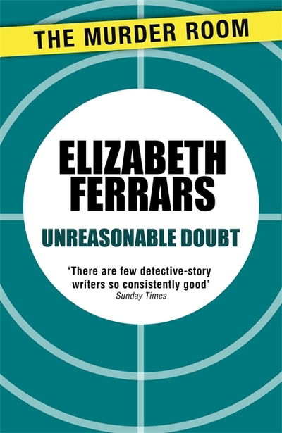 Cover for Elizabeth Ferrars · Unreasonable Doubt - Murder Room (Paperback Book) (2013)