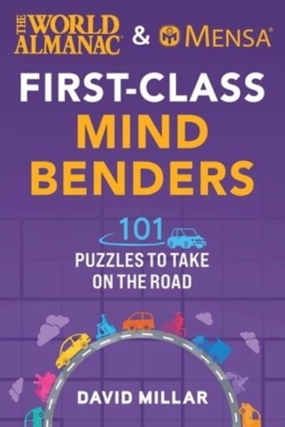 Cover for David Millar · The World Almanac &amp; Mensa First-Class Mind Benders (Paperback Book) (2023)