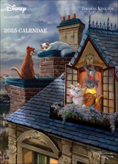 Cover for Thomas Kinkade Studios · Disney Dreams Collection by Thomas Kinkade Studios: 12-Month 2025 Monthly / Weekly Engagement Calendar (Kalender) (2024)