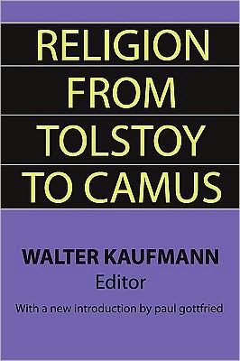 Cover for Paul Gottfried · Religion from Tolstoy to Camus (Pocketbok) (1993)