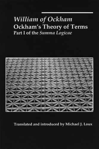 Cover for William Ockham · Ockham's Theory of Terms – Part I of the Summa Logicae (Paperback Book) (2011)