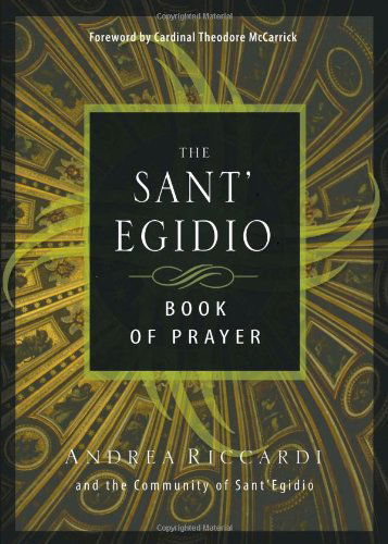 Cover for Andrea Riccardi · Sant'egidio Book of Prayer (Paperback Book) (2009)