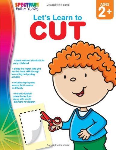 Cover for Spectrum · Let's Learn to Cut, Grades Toddler - Pk (Paperback Book) [Act Csm edition] (2011)