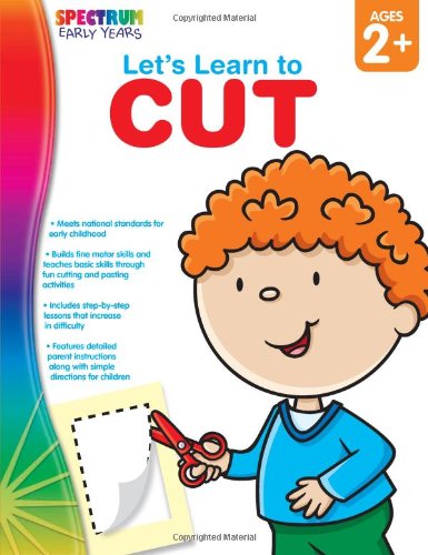 Let's Learn to Cut, Grades Toddler - Pk - Spectrum - Bücher - Spectrum - 9781609962067 - 3. Januar 2011