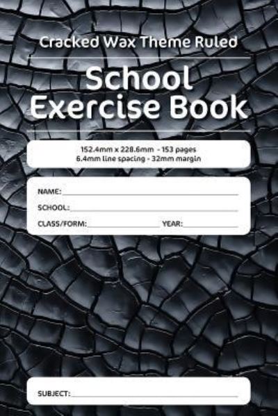 Cover for Luap Nottocs · Cracked Wax Theme Ruled School Exercise Book (Paperback Book) (2018)