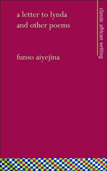 Cover for Funso Aiyejina · A Letter to Lynda, and Other Poems (Paperback Book) (2006)