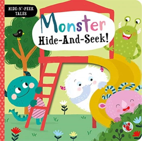 Cover for Ailie Busby · Hide &amp; Peep Tales Monster Hide &amp; Seek - Hide and Peep Tales (Inbunden Bok) (2020)