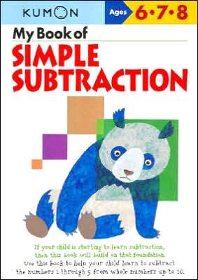 Cover for Kumon · My Book Of Simple Subtraction (Paperback Book) (2005)