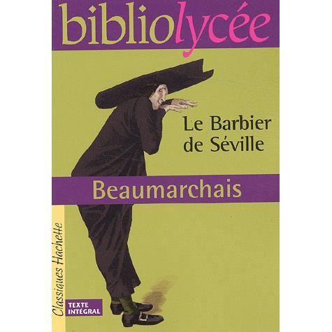 Cover for Pierre-Augustin Beaumarchais · Le barbier de Seville (Paperback Book) (2003)