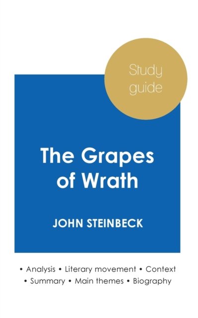 Cover for John Steinbeck · Study guide The Grapes of Wrath by John Steinbeck (in-depth literary analysis and complete summary) (Paperback Bog) (2020)