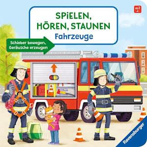 Spielen, Hören, Staunen: Fahrzeuge. Ein Soundbuch ganz ohne Batterie und Elektronik - Katharina Wieker - Books - Ravensburger Verlag GmbH - 9783473419067 - January 15, 2024