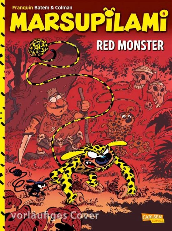 Cover for Bâtem · Marsupilami.06: Red Monster (Bog)