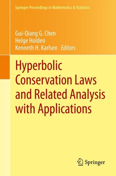 Cover for Gui-qiang G Chen · Hyperbolic Conservation Laws and Related Analysis with Applications: Edinburgh, September 2011 - Springer Proceedings in Mathematics &amp; Statistics (Innbunden bok) [2014 edition] (2013)