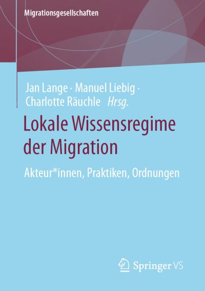 Cover for Jan Lange · Lokale Wissensregime der Migration (Book) (2024)