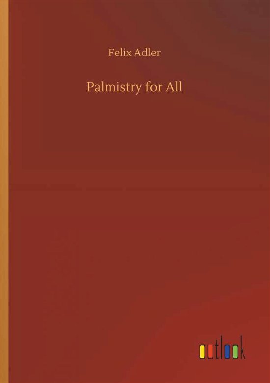 Cover for Adler · Palmistry for All (Book) (2019)