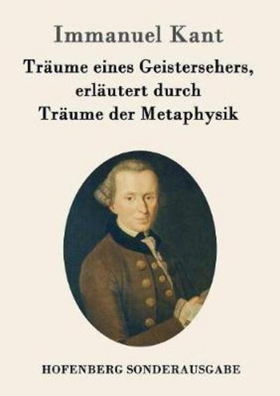 Cover for Kant · Träume eines Geistersehers, erläut (Book) (2016)