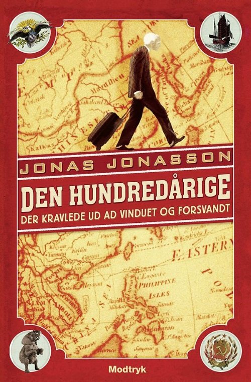 Cover for Jonas Jonasson · Den hundredårige der kravlede ud ad vinduet og forsvandt (Lydbok (MP3)) (2012)