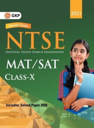 Cover for G K Publications (P) Ltd · Ntse 2020-21 Class 10th (Mat + Sat) Guide (Paperback Book) (2021)